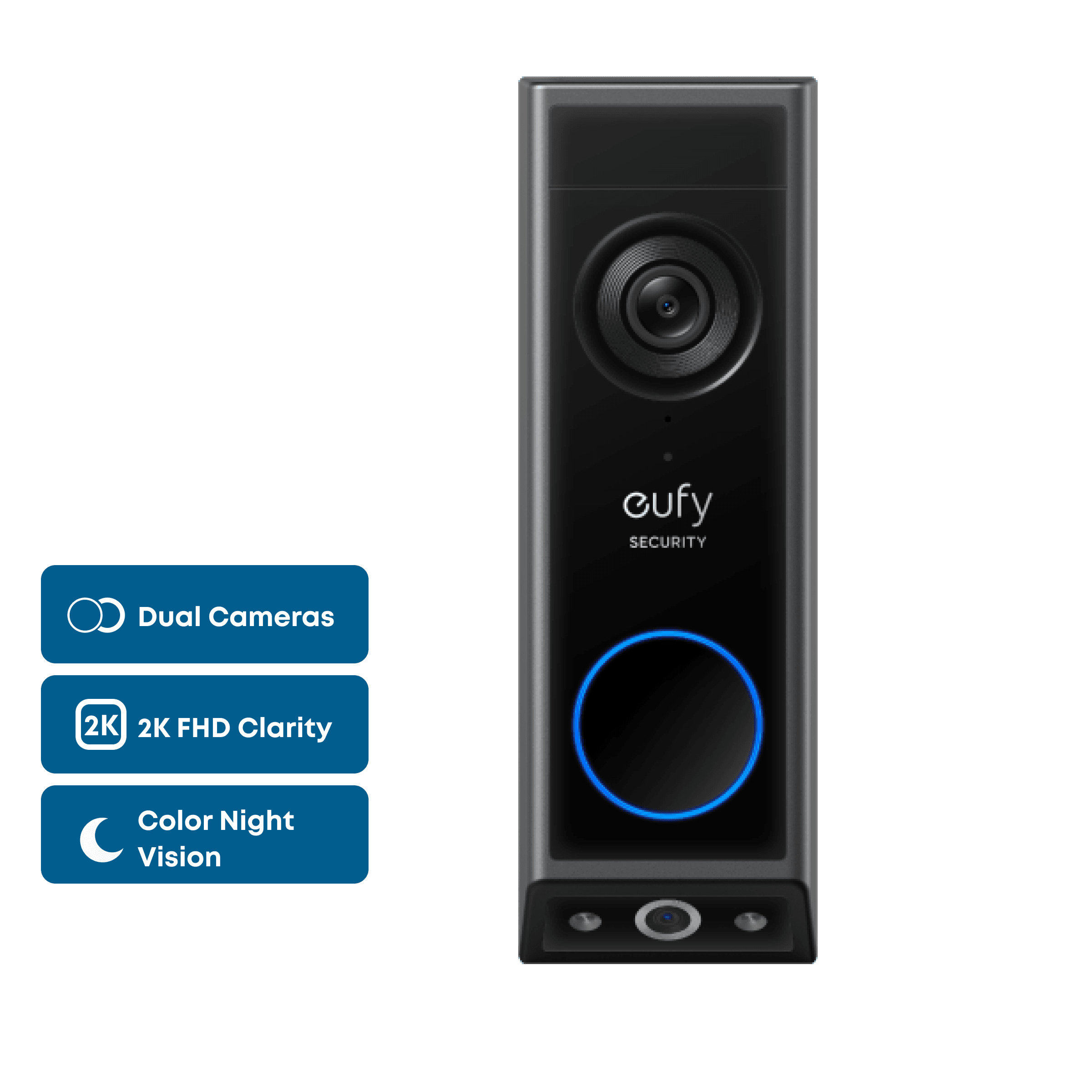 جرس الباب eufy E340 بالفيديو